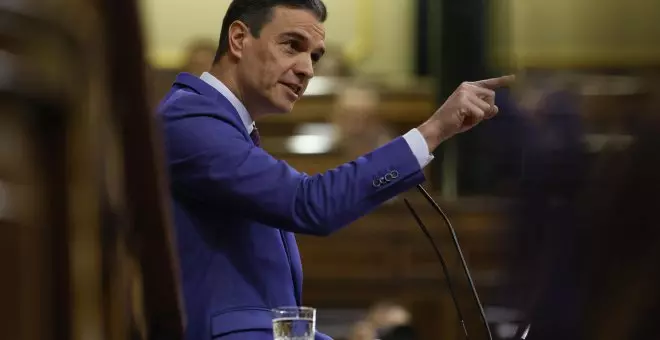 Sánchez, a Abascal: "Interrumpir el homenaje al dictador le pareció un derroche y esta moción, una inversión"