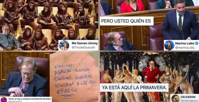 "¿A qué hora viene Tejero?": los memes más descacharrantes sobre Ramón Tamames y la moción de censura