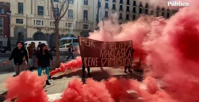 Activistas antirracistas piden la dimisión de Marlaska y Montero