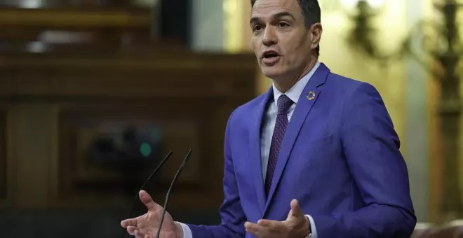 Sánchez responsabiliza también a Feijóo del "delirio" de moción de censura de Vox