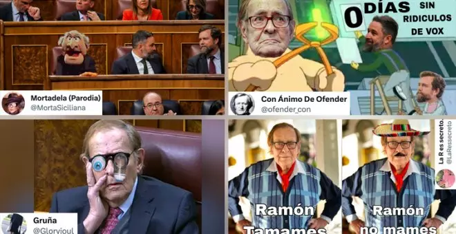 Los memes más descacharrantes sobre Tamames y la moción de censura (segunda parte): "Para la próxima que desentierren a Isabel la Católica"