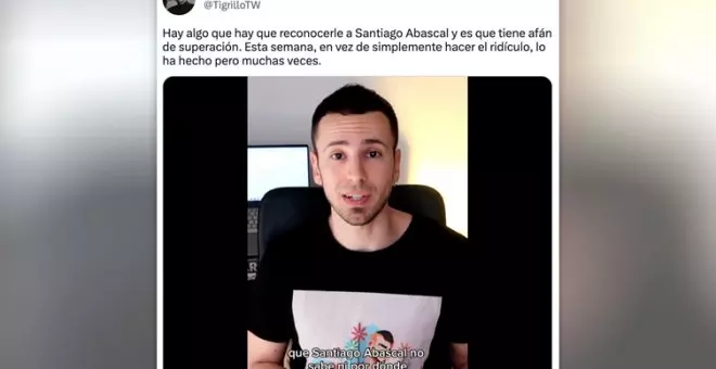 La rotunda respuesta de Daniel Valero a Abascal y su diatriba tránsfoba en la que llamó "degenerados" a los activistas LGTBI