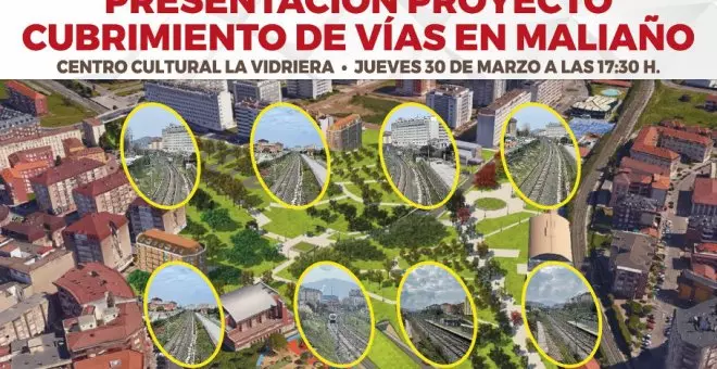 La Vidriera acogerá un acto abierto al público para dar a conocer el proyecto de cubrimiento de las vías