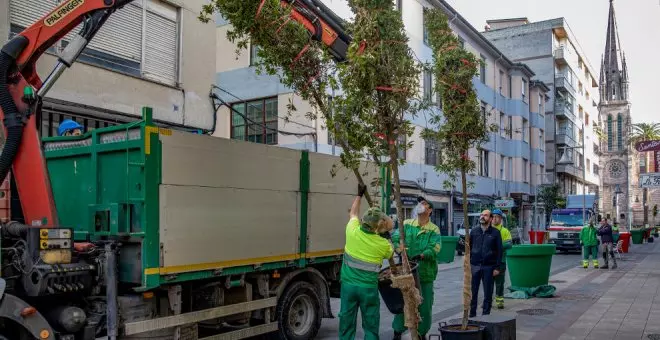 La calle Consolación lucirá con jardineras de gran tamaño