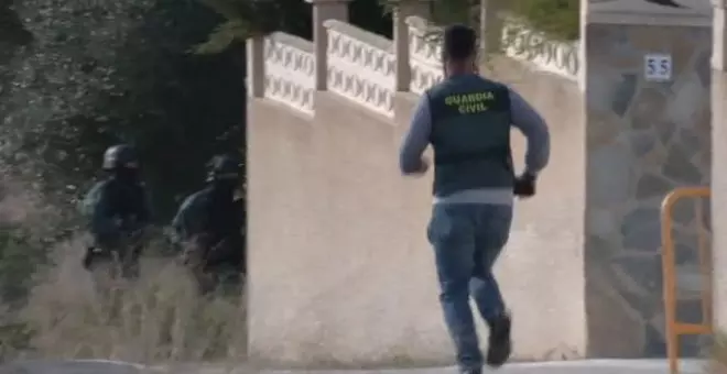 Cuatro guardias civiles heridos en un tiroteo con un narcotraficante en Alicante