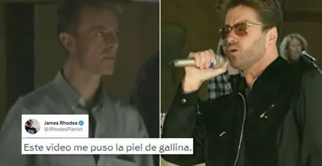 James Rhodes recupera un vídeo de 1992 en el que George Michael, Queen y David Bowie le ponen "la piel de gallina"