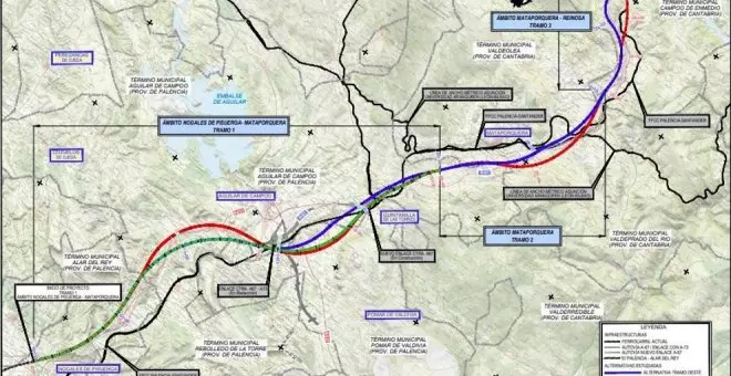 Aprobado el estudio informativo del tramo de alta velocidad Nogales de Pisuerga-Reinosa