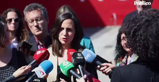 Belarra, sobre Ana Obregón: "La gestación subrogada no es legal en España"