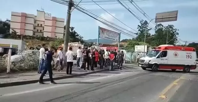 Mueren cuatro niños en el ataque a una guardería en Brasil