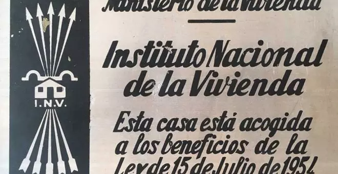 El plan sindical de Vivienda "Francisco Franco" de 1954