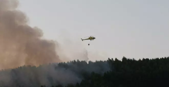 El fuego regresa a los montes asturianos