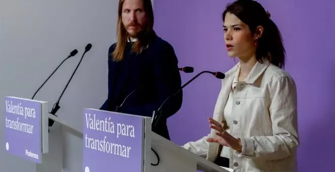 Podemos avisa al PSOE: "El 28M y revalidar el Gobierno de coalición pasan por aprobar la ley de vivienda"