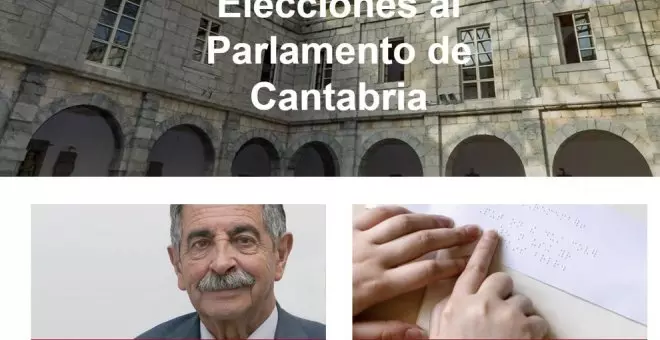 La Junta Electoral ordena al Gobierno retirar una foto de Revilla de la web del 28M