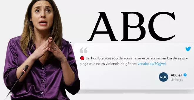 Críticas a una noticia de 'ABC' contra la 'ley trans' cuyo texto desmiente lo que el titular insinúa: "Puro alarmismo"