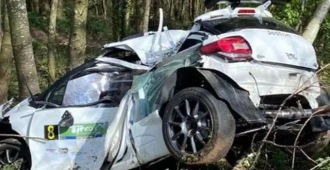 Fallecen en un accidente un piloto y un copiloto en el Rally Villa de Tineo