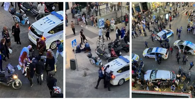 Denuncian "brutalidad policial" en el barrio de Lavapiés: "La violencia no tiene cabida en el vecindario"