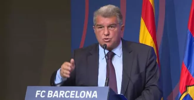 Laporta: "El club no ha cometido ningún delito"