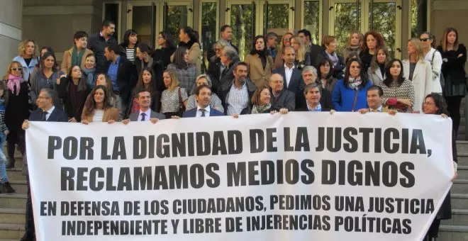 La mayoría de los jueces vinculados a las asociaciones son favorables a hacer huelga antes del 28M para que les suban el sueldo