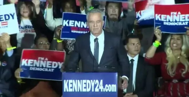 Robert Kennedy Jr presenta su candidatura a las primarias demócratas para 2024