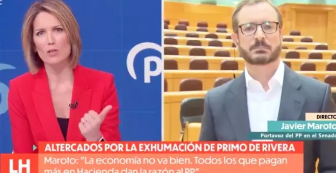 La tremenda pillada de la periodista Silvia Intxaurrondo a Javier Maroto en directo: "El silencio es brutal"