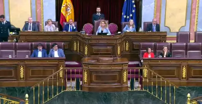 Momento delicado esta mañana en el Congreso al desmayarse una diputada en el hemiciclo