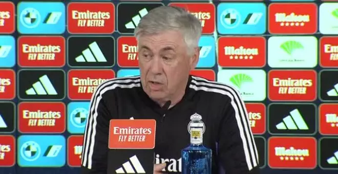 Ancelotti, sobre las patadas a Vinicius: "La suerte es que tiene una estructura fuerte, capaz de aguantar"