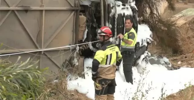 Al menos una mujer muerta y 39 heridas tras el accidente de un autobús en Almonte (Huelva)