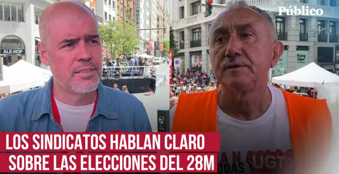 Los sindicatos envían un recado a la patronal y claman por la movilización en las elecciones del 28M