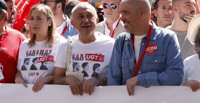 UGT y CCOO amenazan a la patronal con una "movilización general" si no alcanzan un acuerdo para subir los salarios