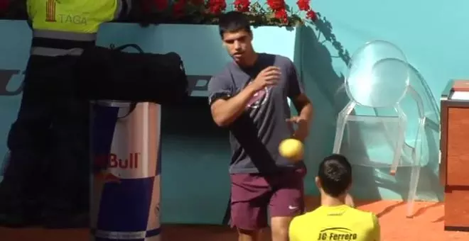 Alcaraz se prepara para su encuentro de cuartos de final contra Khachanov