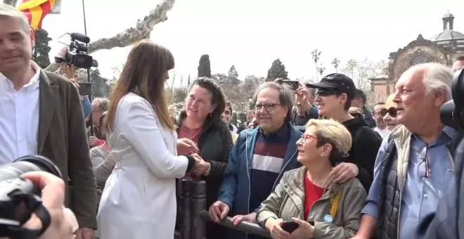 El Parlament recibe la resolución de la JEC que retira el escaño a Borràs