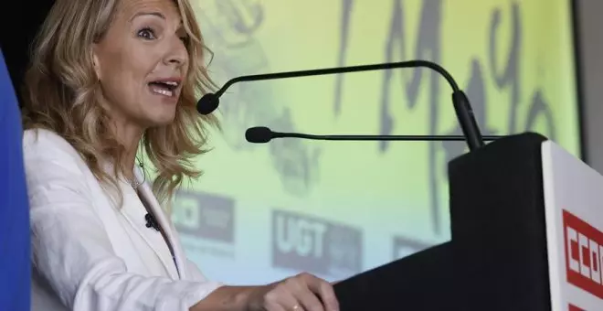 Yolanda Díaz: "Hago un llamamiento a las gentes progresistas para que se tomen estas elecciones muy en serio"