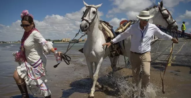 Moreno Bonilla solicita al Estado un desembalse para que los rocieros puedan cruzar el Guadiamar con agua