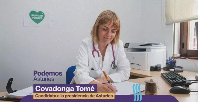 Covadonga Tomé presenta su currículum a los asturianos: "igual que haces tú cuando vas a solicitar un trabajo"