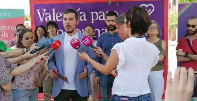 Unidas Podemos apela a la "valentía" para transformar la región y evitar un gobierno de derechas en Castilla-La Mancha