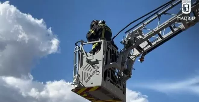 Trágico incendio en el centro de Madrid