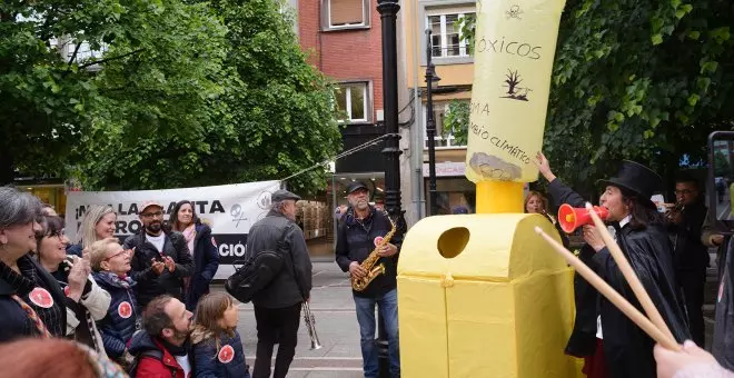 El movimiento contra la planta de pirólisis marca agenda a los candidatos gijoneses