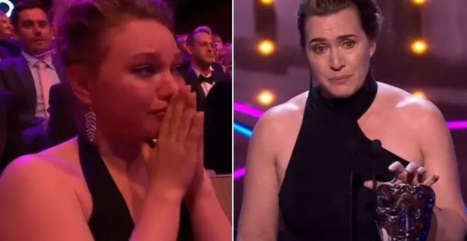 Kate Winslet y su emocionante discurso al recoger un Bafta: "Queremos recuperar a nuestros hijos"