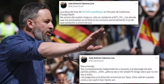 Vox retira la candidatura del pueblo en el que su candidato dijo que no se votaría