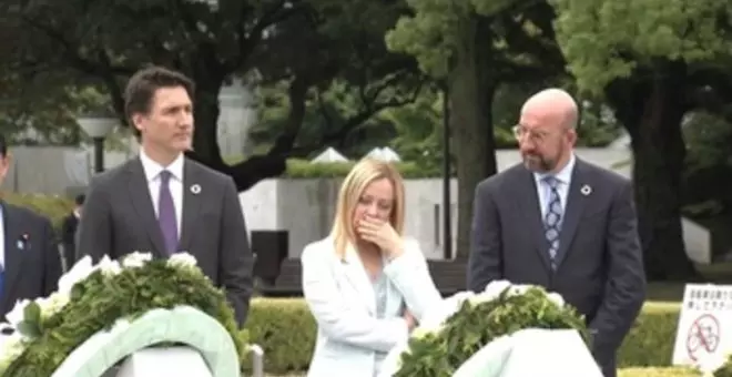 Los líderes del G7 realizan una visita histórica al Museo y Parque de la Paz de Hiroshima