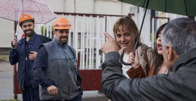 Covadonga Tomé recupera el mitin en el tajo