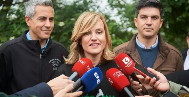 Pilar Alegría afirma que el PSOE es "la única alternativa seria" a un gobierno de Cantabria de la derecha