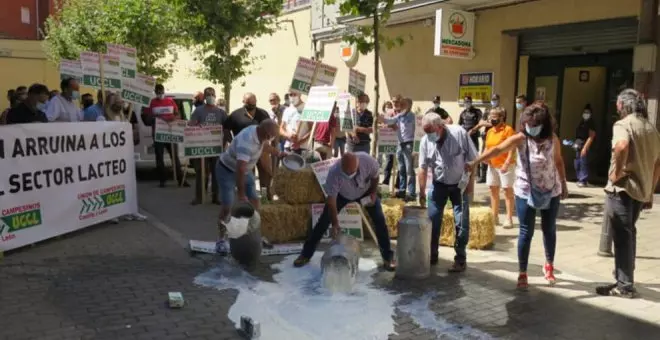 Unión de Uniones se concentrará en Cantabria la próxima semana para reclamar precios justos para la leche