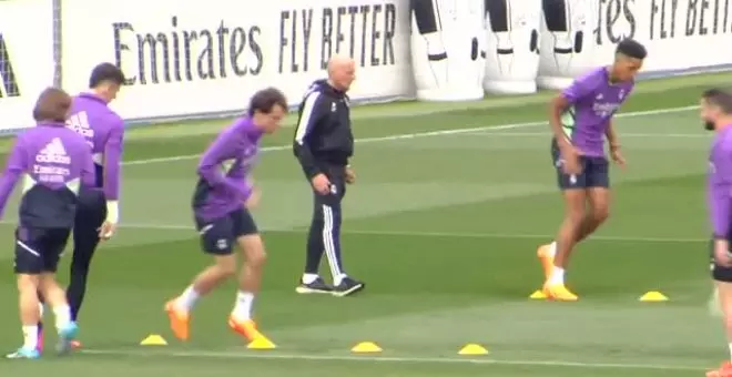 Vinicius, ausente en el entrenamiento del Real Madrid