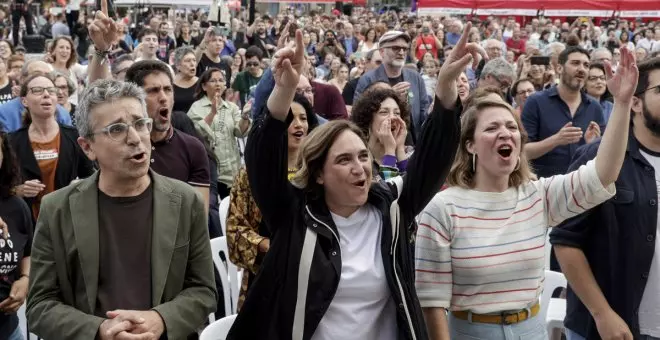 Barcelona en Comú hace un llamamiento a "llenar las urnas" para romper el empate con Collboni y Trias