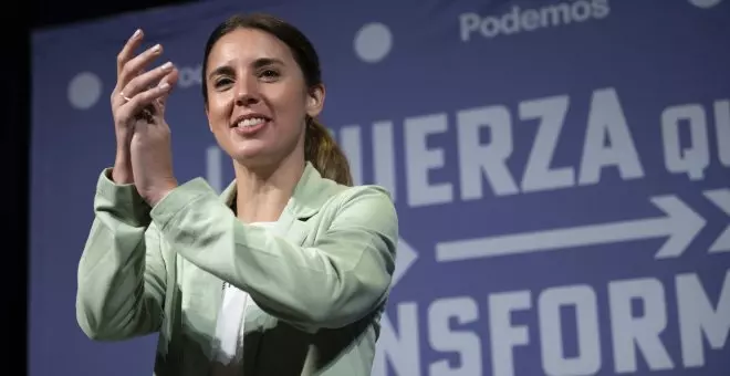 Irene Montero apunta al bipartidismo como principal causa de la corrupción y la compra de votos