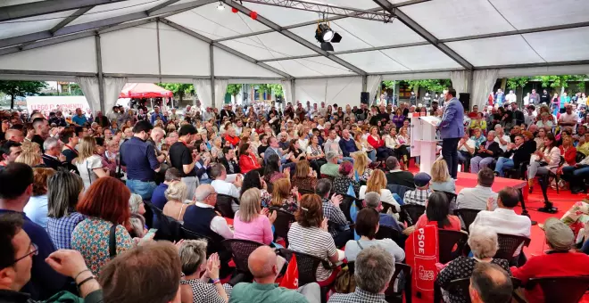 "Por Asturias, por nuestros padres y madres, por nuestros güelos: ¡A luchar, a ganar, a gobernar!"