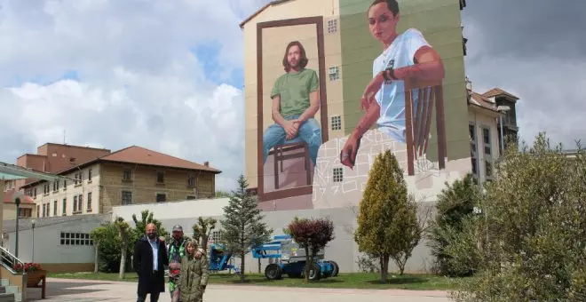 El nuevo mural del proyecto Galería Vertical reflexiona sobre la identidad de género