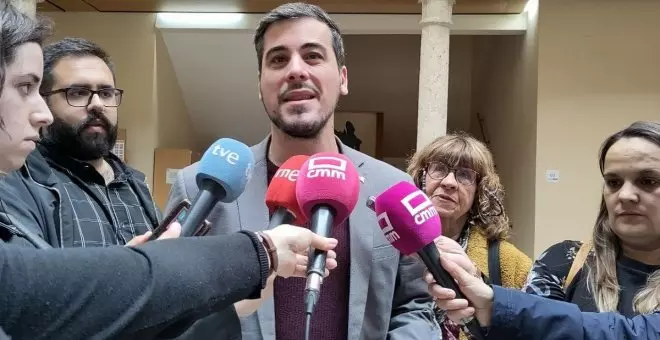 Gascón (UP) llama a la máxima participación para renovar las instituciones, pero deposita su voto solo para las autonómicas