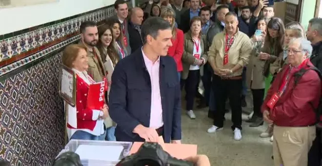 Pedro Sánchez anima a votar "en positivo" frente a "la intolerancia, el ruido y la crispación"